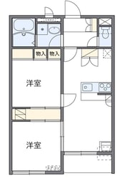 レオパレス大楽寺の物件間取画像